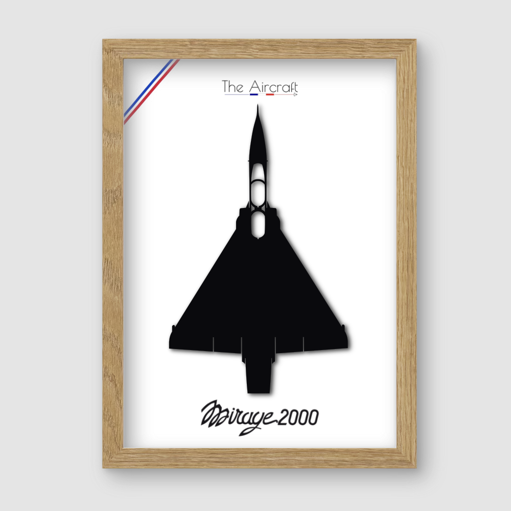 Cadre Décoratif Dassault Mirage 2000 1 Cadre Décoratif Dassault Mirage 2000