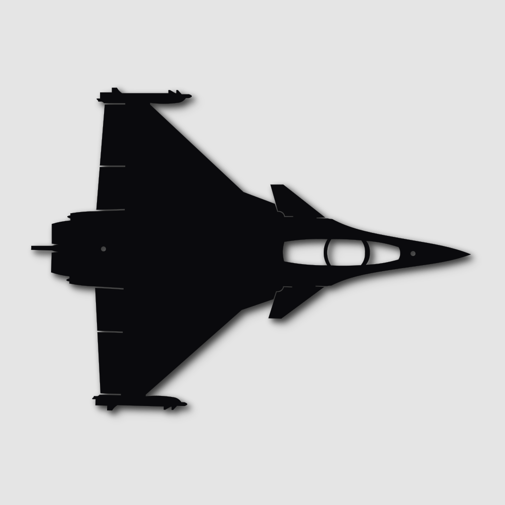 Décoration Murale Rafale 1 Décoration murale Rafale